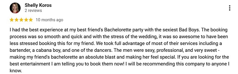 google client review