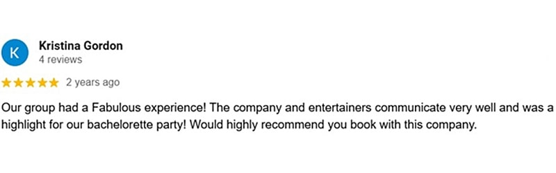 google client review