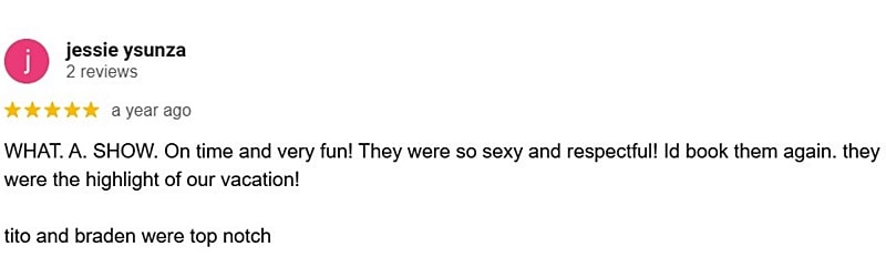 google client review