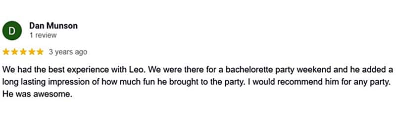 google client review