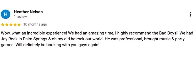 google client review