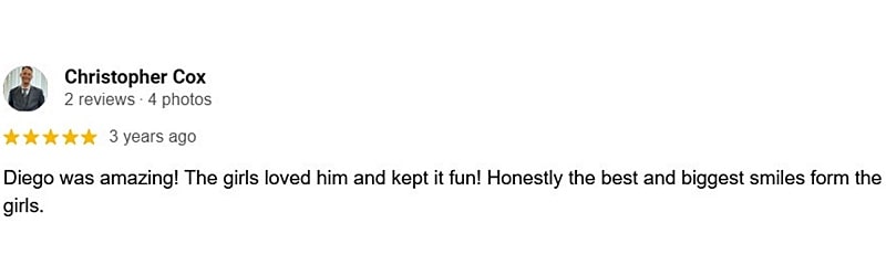 google client review