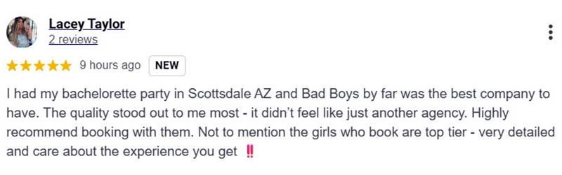 google client review