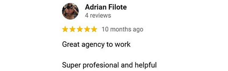 google client review