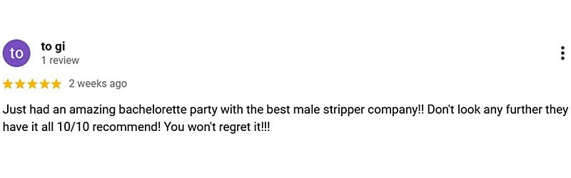 google client review