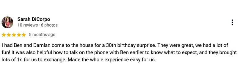 google client review