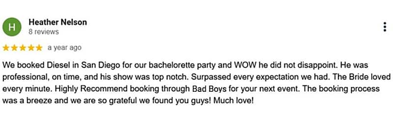 google client review