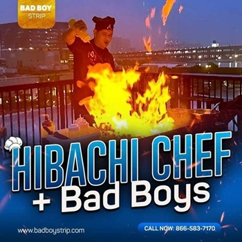 Hibachi chef experience for private parties.