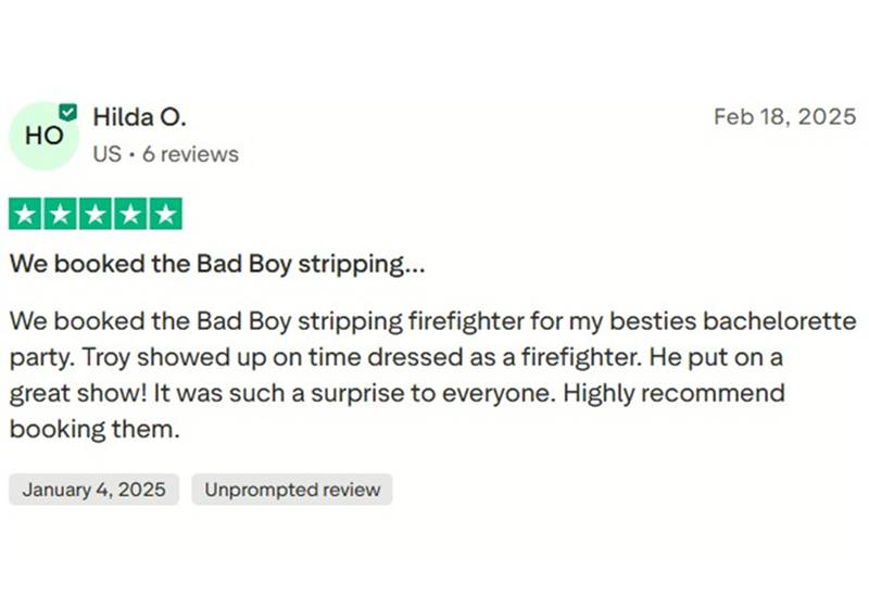 Trustpilor client review