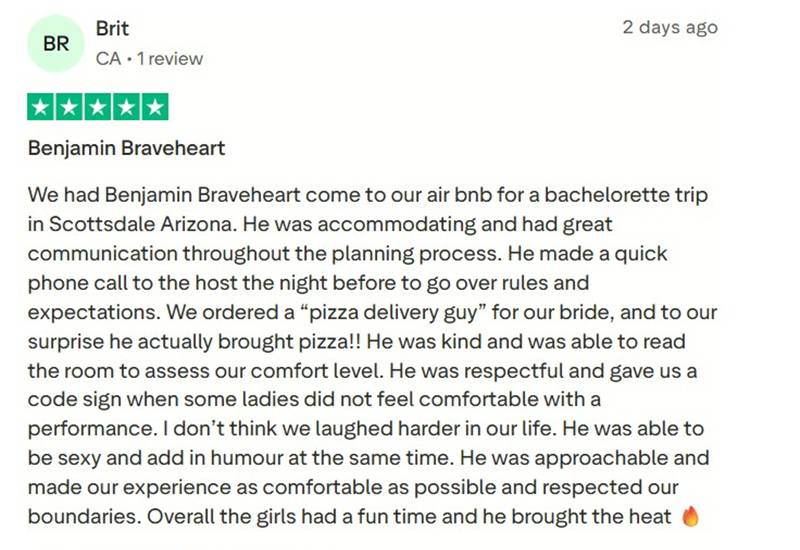 Trustpilor client review