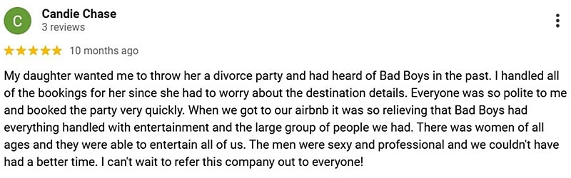 google client review