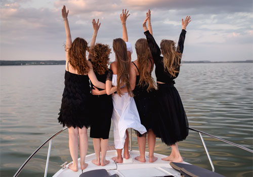 Bachelorette party boat