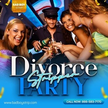 Male Strippers for divorce parties.