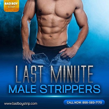Last Minute Male Strippers image