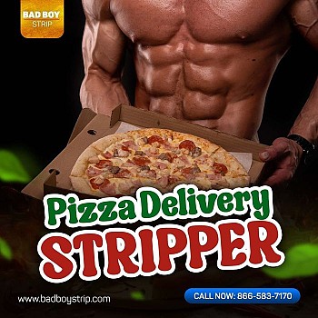Pizza Delivery Male Stripper image