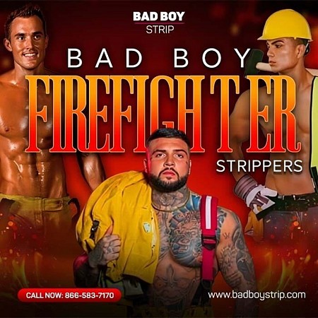 Fireman Male Strippers image