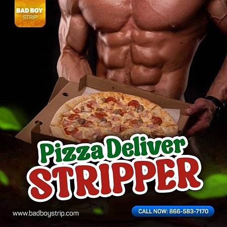 Pizza Delivery Male Stripper image