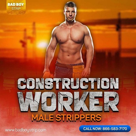 Construction Worker Male Stripper image