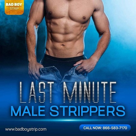 Last Minute Male Strippers image